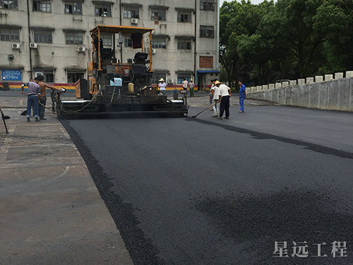 沥青暮云明建驾校沥青路面工程